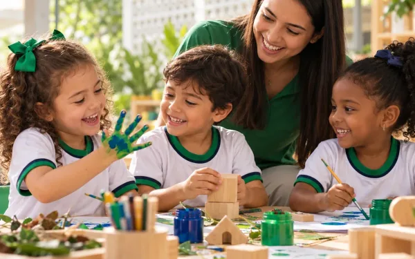 Etapa Educação Infantil do Colégio Domum